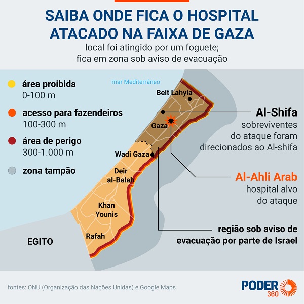 Gravação mostra o que seriam 2 combatentes do Hamas conversando sobre o episódio que vitimou 500 pessoas 